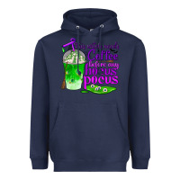 Navy this witch needs coffee before any hocus pocus Heavyweight Hoodie - BundleAndBundleShop