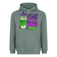 Sage this witch needs coffee before any hocus pocus Heavyweight Hoodie - BundleAndBundleShop