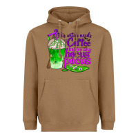 Toasted Coconut this witch needs coffee before any hocus pocus Heavyweight Hoodie - BundleAndBundleShop