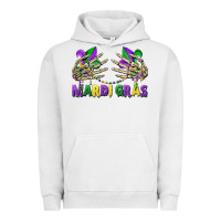 Pigment Lunar Rock mardi gras skeleton hands Urban Hoodie - CowGirlArtShop