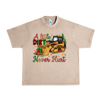 French Oak Christmas A Little Dirt Never Hurt Urban Heavy Tee - Artiststas