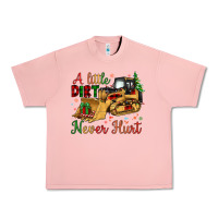 Salmon Christmas A Little Dirt Never Hurt Urban Heavy Tee - Artiststas