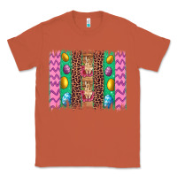 Copper easter leopard egg bunny brush stroke Classic Tee - Artiststas