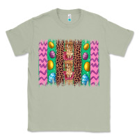 Matcha easter leopard egg bunny brush stroke Classic Tee - Artiststas