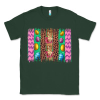 Sports Green easter leopard egg bunny brush stroke Classic Tee - Artiststas