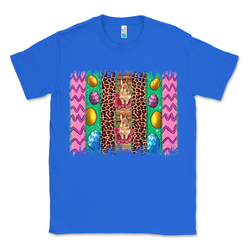 Easter Leopard Egg Bunny Brush Stroke Classic Tee by Artiststas | Teevron