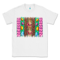 White easter leopard egg bunny brush stroke Classic Tee - Artiststas