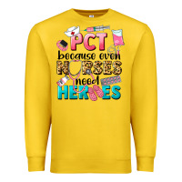 Lemon pct because nurses need heroes Premium Sweatshirt - LillyAllenDesigns