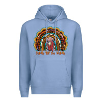Colony Blue gobble till you wobble thanksgiving rainbow Premium Hoodie - RanaPortraitStore