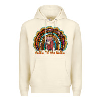 Sandshell gobble till you wobble thanksgiving rainbow Premium Hoodie - RanaPortraitStore