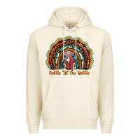 Tofu gobble till you wobble thanksgiving rainbow Premium Hoodie - RanaPortraitStore