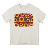 Cream cinco de mayo sunflower background Heavy Core Tee - Artiststas