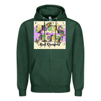 Sports Green love juneteenth Zipper Hoodie - MaliasSmallBusiness