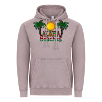 Vintage Zinc aloha beaches Vintage Hoodie - CowhideDigitalArt