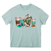 Arona beagle dog coffee cups Heavy Core Tee - texasbilliewilder