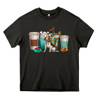 Asphalt beagle dog coffee cups Heavy Core Tee - texasbilliewilder