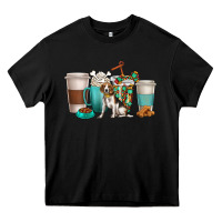 Black beagle dog coffee cups Heavy Core Tee - texasbilliewilder