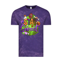 Cloud Purple stay sweet halloween Vintage Tee - BundleAndBundleShop