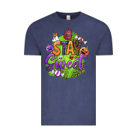 Vintage Denim stay sweet halloween Vintage Tee - BundleAndBundleShop
