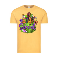 Vintage Mustard stay sweet halloween Vintage Tee - BundleAndBundleShop