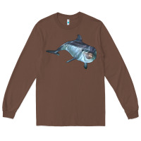 Chestnut bottlenose dolphin Long Sleeve Tee - LillyAllenDesigns