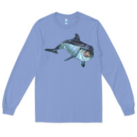 Colony Blue bottlenose dolphin Long Sleeve Tee - LillyAllenDesigns