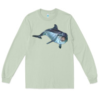 Matcha bottlenose dolphin Long Sleeve Tee - LillyAllenDesigns