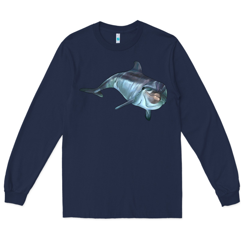 Bottlenose Dolphin Long Sleeve Tee by LillyAllenDesigns | Teevron