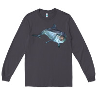 Smoke bottlenose dolphin Long Sleeve Tee - LillyAllenDesigns