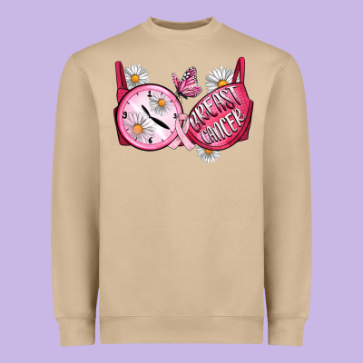 Hour Breast Cancer Bra Heavyweight Sweatshirt Designed By Artiststas