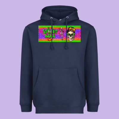 Spooky Mama 11 Oz Mug Heavyweight Hoodie Designed By Bundleandbundleshop