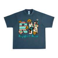 Midnight Navy rn registered nurse Urban Heavy Tee - Artiststas