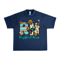 Navy rn registered nurse Urban Heavy Tee - Artiststas