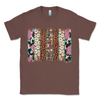Chestnut easter leopard cowhide bunny brush stroke Classic Tee - Artiststas