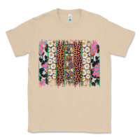 Mushroom easter leopard cowhide bunny brush stroke Classic Tee - Artiststas