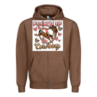 Chestnut small business Zipper Hoodie - MaliasSmallBusiness