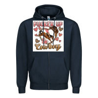 Navy small business Zipper Hoodie - MaliasSmallBusiness