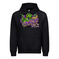 Mardi Saurus Rex Urban Hoodie | Teevron