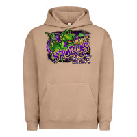 Pigment Burro mardi saurus rex Urban Hoodie - CowGirlArtShop
