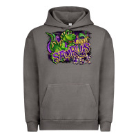 Pigment Tornado mardi saurus rex Urban Hoodie - CowGirlArtShop