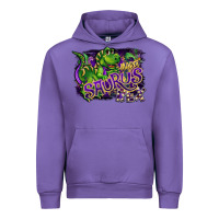 Tulip mardi saurus rex Urban Hoodie - CowGirlArtShop
