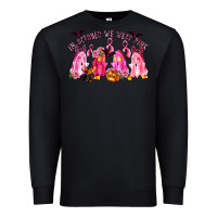 Black in october we wear pink Premium Sweatshirt - LillyAllenDesigns