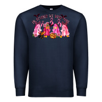 Navy in october we wear pink Premium Sweatshirt - LillyAllenDesigns