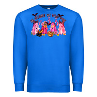 True Royal in october we wear pink Premium Sweatshirt - LillyAllenDesigns
