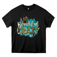 Black beautiful crazy Heavy Core Tee - texasbilliewilder