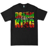 Black dream like king with crown Premium Tee - texasbilliewilder