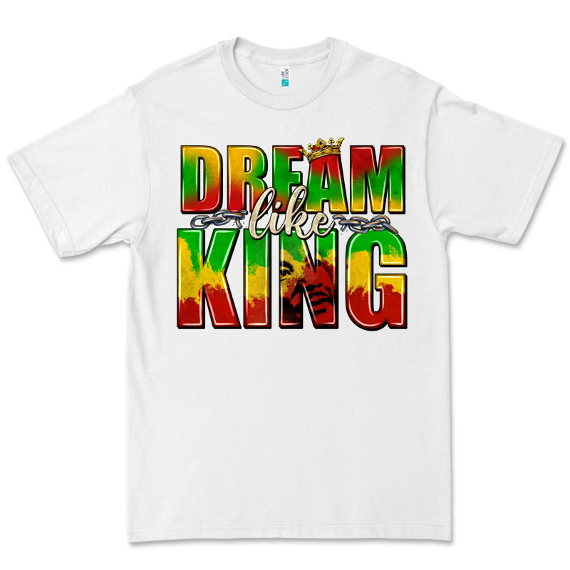Dream Like King With Crown Premium Tee by texasbilliewilder | Teevron
