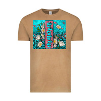 Vintage Camel turquoise leopard mama Vintage Tee - AdoDesignShop