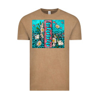Turquoise Leopard Mama Vintage Tee | Teevron