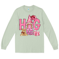 Matcha hug me with gnome Long Sleeve Tee - NancyCooperArtShop